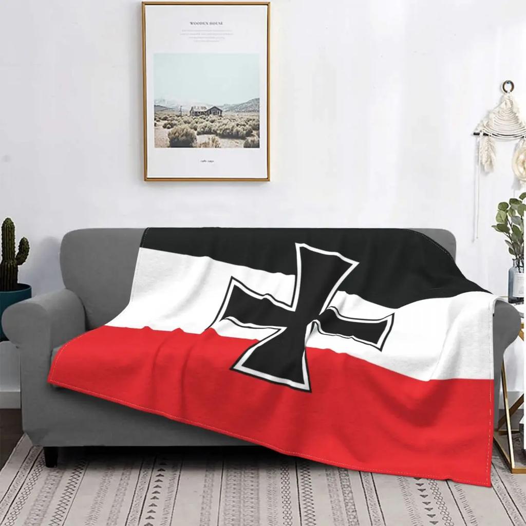 Napoleonic French 85th Regimental Flag REMASTERED Blanket Warm Fleece Soft Flannel Throw Blankets for Bed Couch Home Decor Gifts