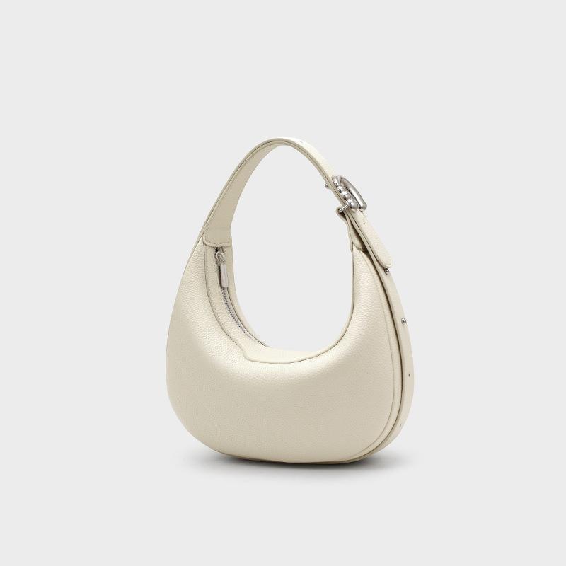 

2025 Fashion simple niche design half-moon bag new leather shoulder bag textured hand-to-hand crossbody bag women s bag 25*6*28cm