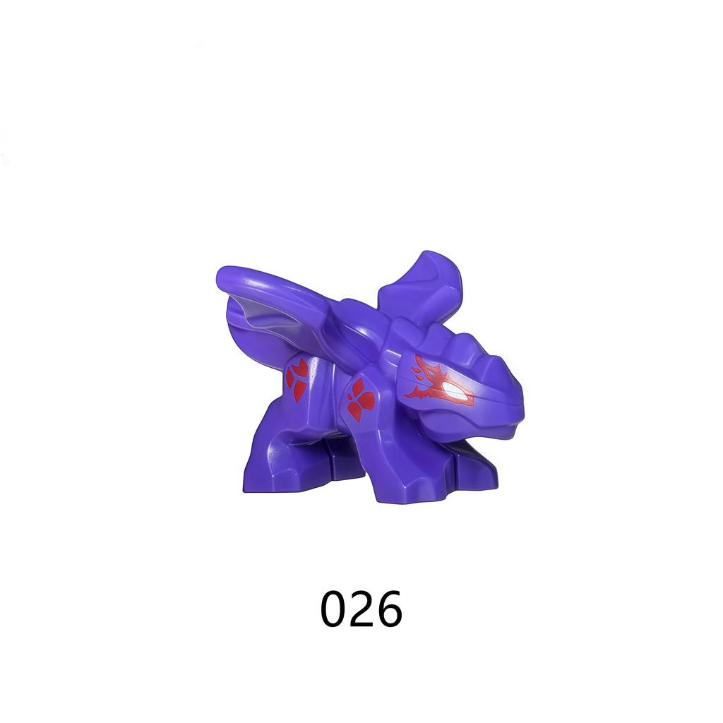 NEW Dragons Mini Anime Cartoon Toy Ninja Accessories Figures Building Blocks Birthday Gift Figurines Bricks