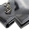 Used Salvatore Ferragamo Purse IE229238 Gancini Calfskin Black Bifold Wallet