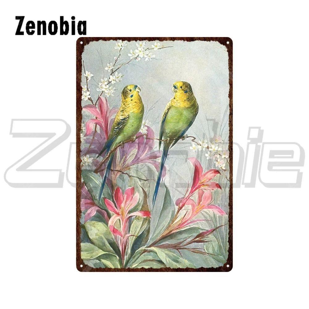 Retro metal tablolar, mobilya, oturma odası dekorasyonu 20x30cm