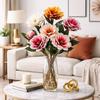 Real Touch Simulation Big Magnolia Large Artificial Orchid  Home Decoration