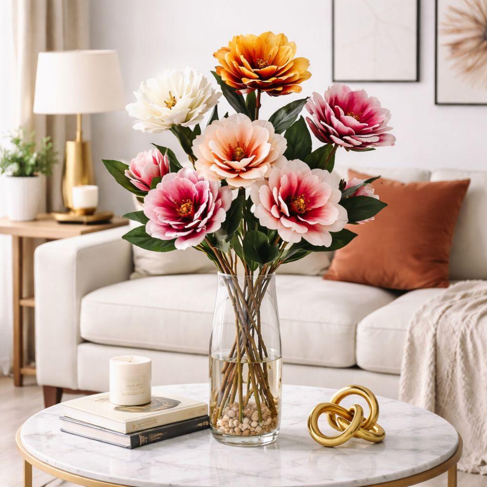Real Touch Simulation Big Magnolia Large Artificial Orchid Home Decoration