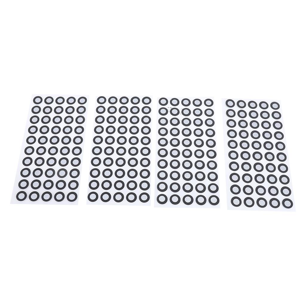 500 Pcs 3D Scanning Marker 6mm ID 10mm OD Reference Point Diffuse Reflection Markers 3D Scan Trackin