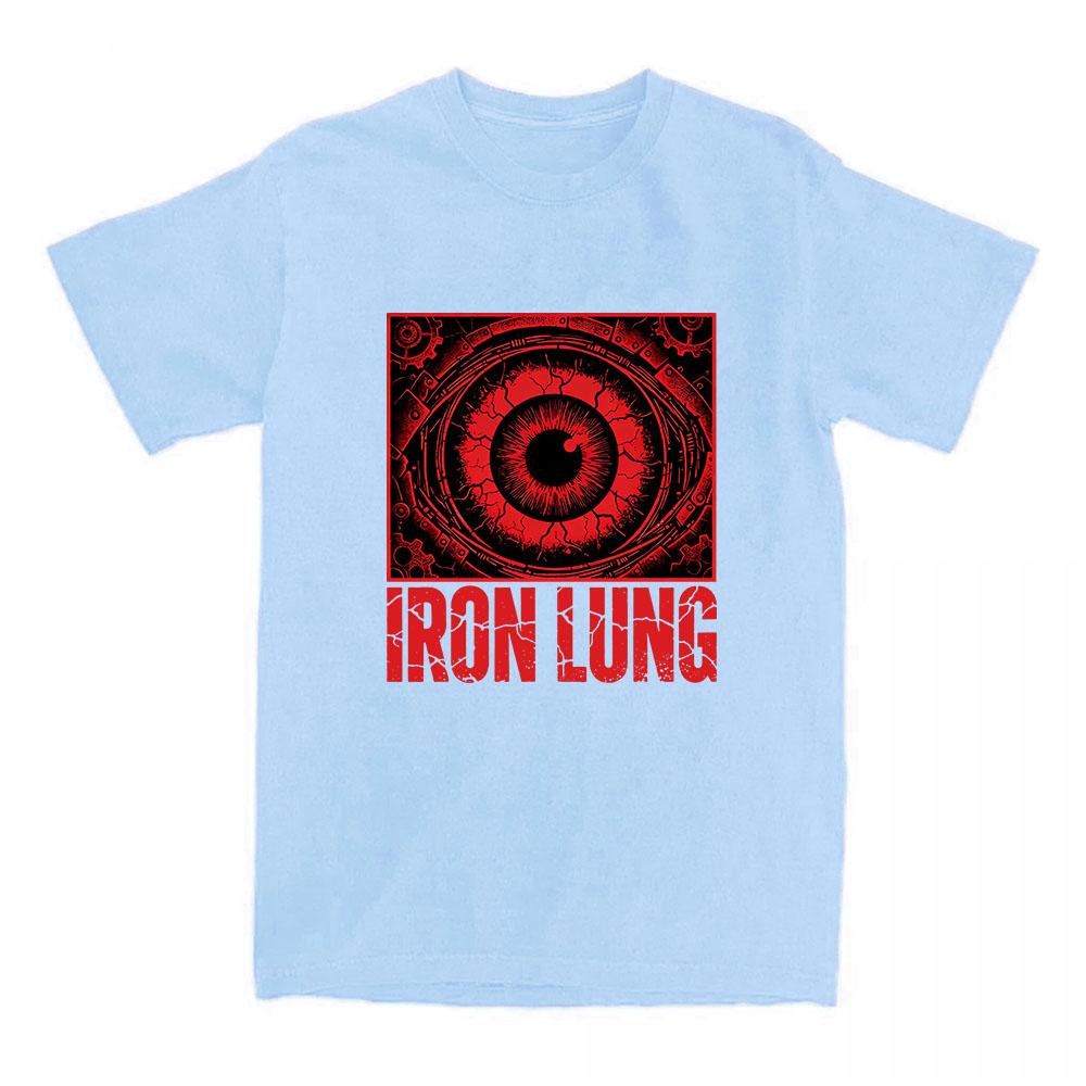 Iron Lung Graphic Print T-shirt Summer Cotton Women Men Tees Unisex Streetwear O-neck Fashion Movie Design Tshirts Female Merch