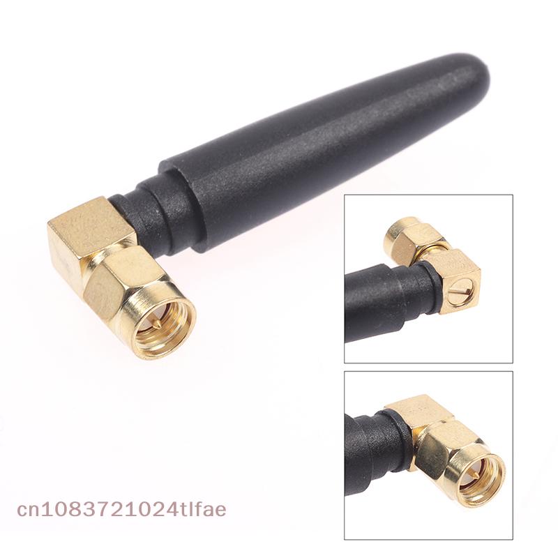 YY30-2.4G WIFI Bluetooth Radio Antenna 2.5DB Gain SMA Male Plug Connector Right Angle