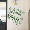 Branches Leaves Wall Sticker Bathroom Toilet Decor Decals Living Room Office Home Decoration