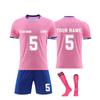DIY Custom Adult And Children Three-piece Football Uniforms