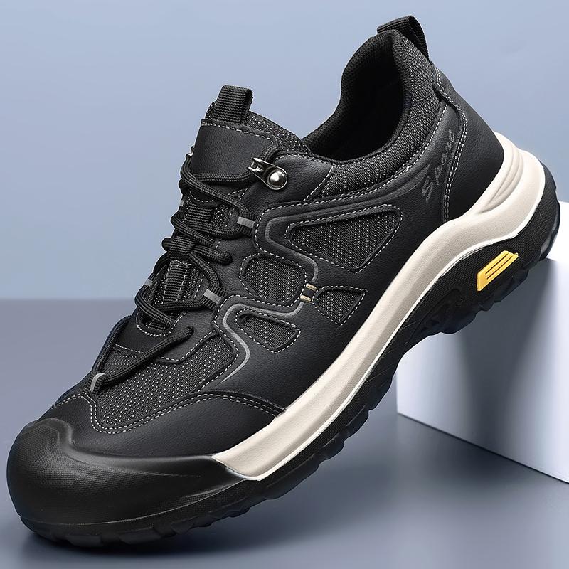 Fashion New Arrival Mens Outdoor Shoes Anti-Slip Casual Sports Shoes Lace-Up Male Treking Footwear Leisure Walk Sneakers Hiking Trainers