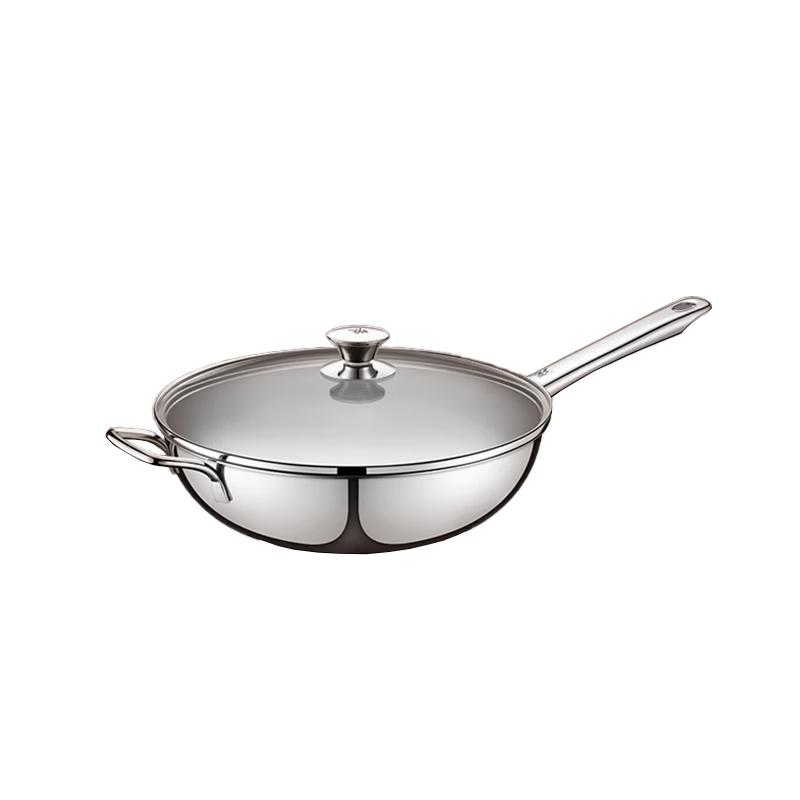 WMF 32cm 304 Stainless Steel Multi-Stove Wok