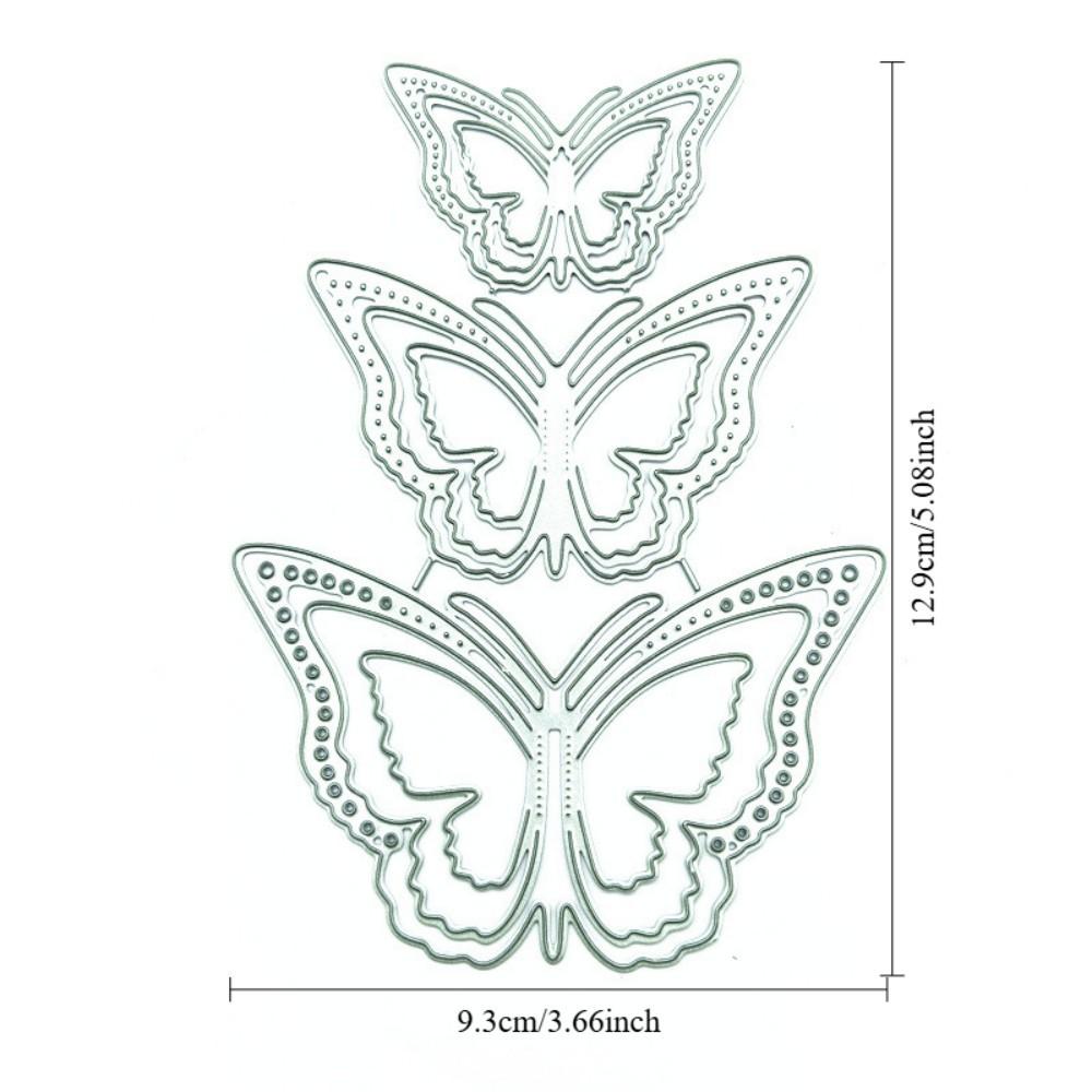 Butterfly Metal Dies for DIY Scrapbooking Cutting Templates for Cardmaking, Paper Art Craft Supplies