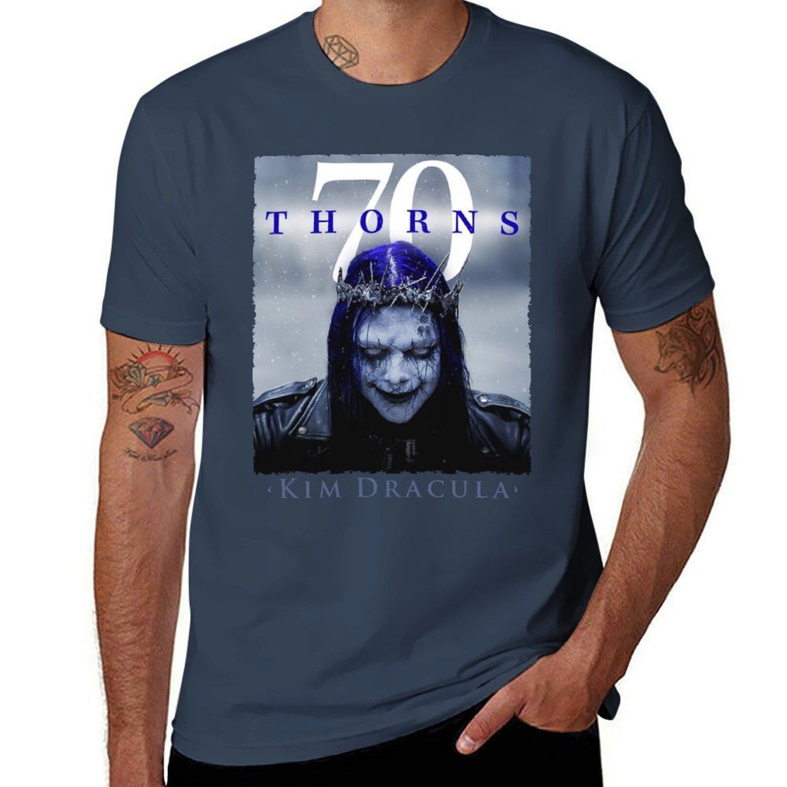Kim Dracula Tshirt Christmas Casual Tee Shirt S