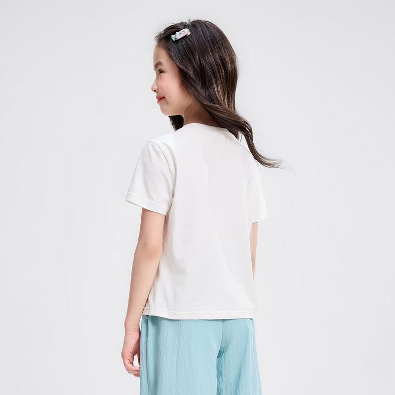 Sommer-T-Shirt für Mädchen mit Pilzdruck, kurzärmlig