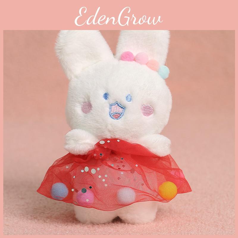 Cuter And Rabbit Plush Doll With Yarn Skirt Decoration Gift For