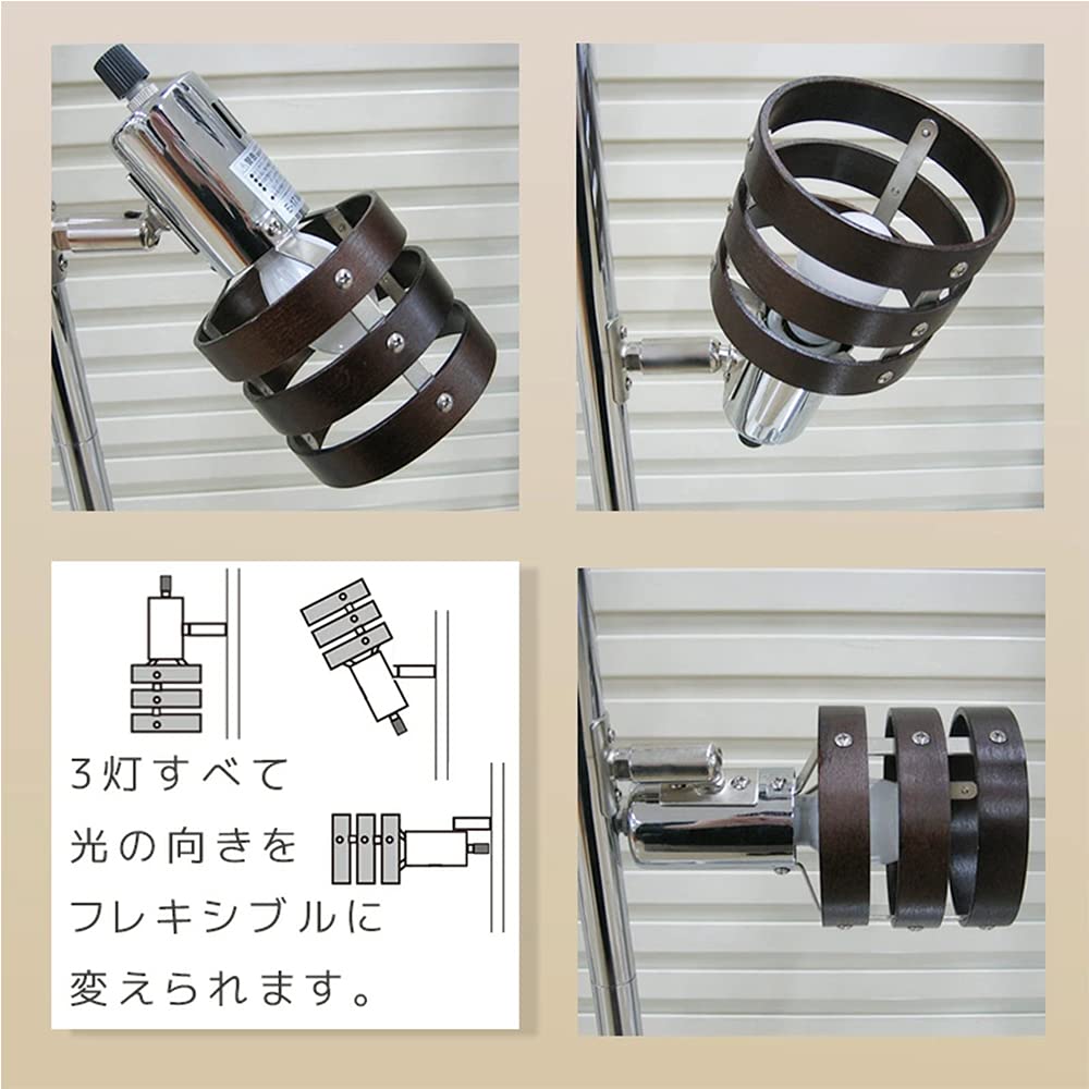 Floor Stand Wood Ring Wooden Frame E17 YN30BW TF-YN30BW