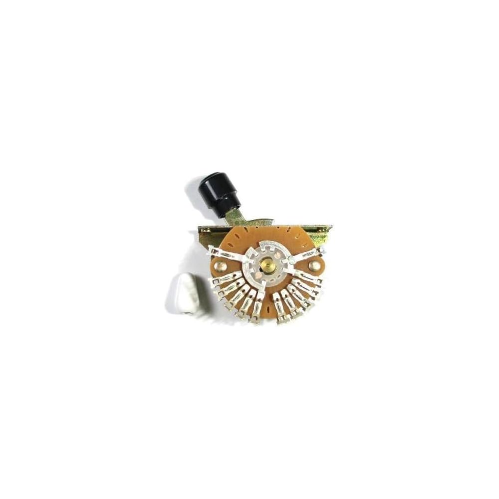 Fender USA Genuine Parts: Fender 5-WAY SUPER SWITCH (4-circuit, 5-contact, 5-way pickup selector switch) 992251000 [Parallel Import]