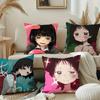 Shizuka Classic Anime Takopis Original Sin CUTE Pillow Case Square Pillow Bedroom Sofa Leisure Comfort Cushion Home Decoration