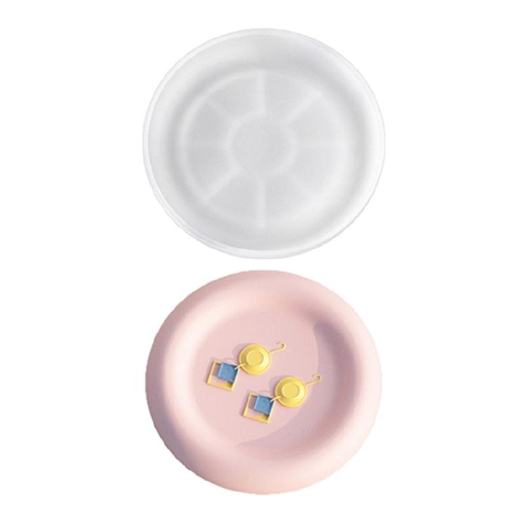 Resin Coaster Molds Flower Heart Shaped Silicone Molds for Epoxy Resin Tray Mold