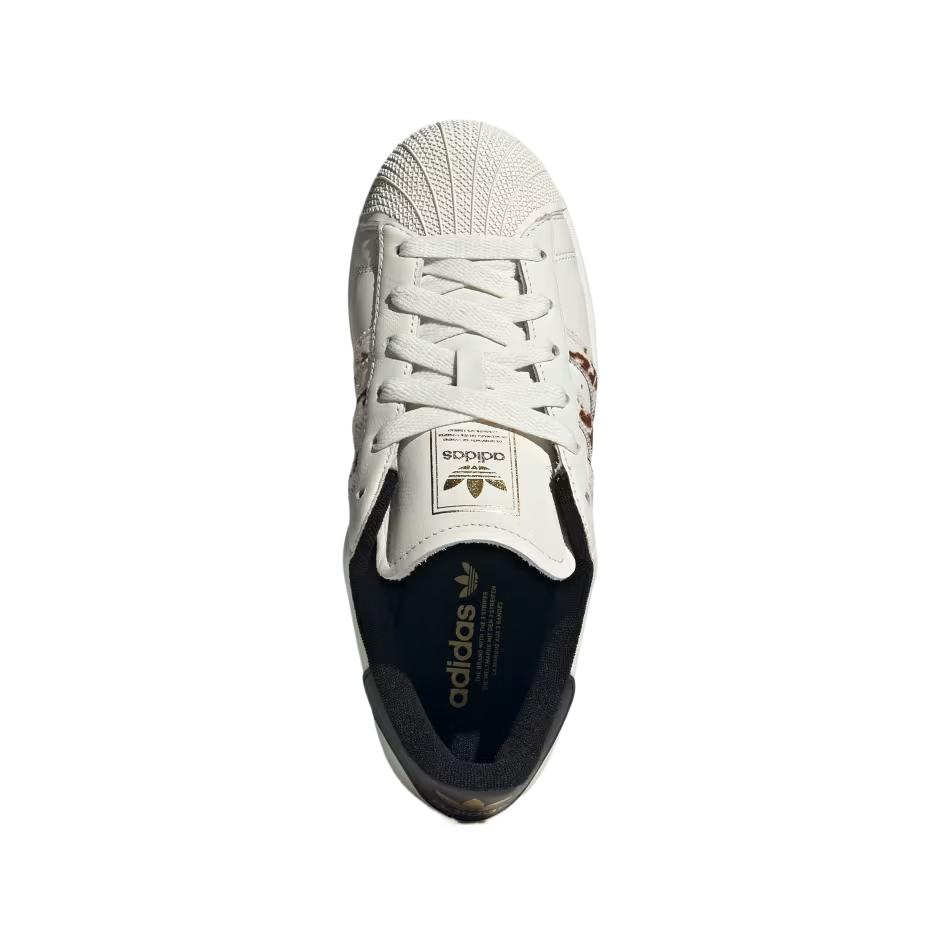 adidas Originals Superstar 2 Comfortable Versatile Minimalist Trendy Sneakers Women Sneakers Beige JQ6473