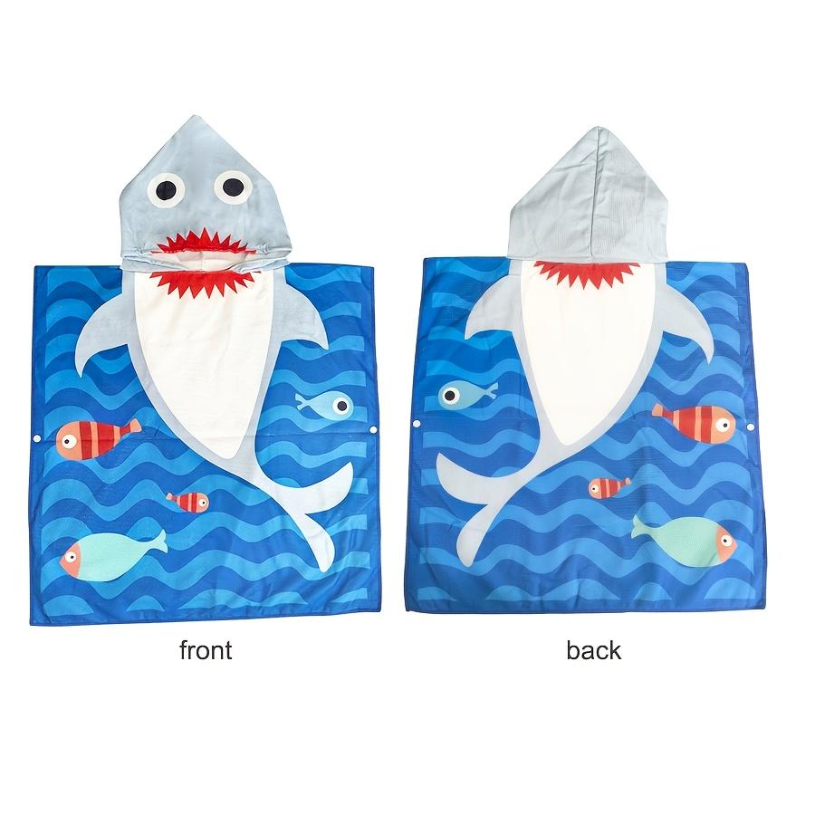 

Товары для купания детей Детское полотенце-пончо с капюшоном Мальчик Акула Халат для купания Малыш Динозавр Полотенце для ванны Девочки Единорог Пляжное полотенце Одеяло-накидка