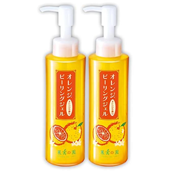 Fruit Garden Orange Peeling Gel Moisturizing in (2-pack) [Gel/Exfoliation/Pore Cleansing/Radiance/Removes Dullness/Peeling/Smooth