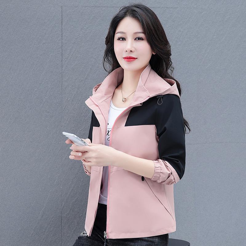 

Women s Short Thin Windbreaker - New 2025 Spring & Autumn Trendy Casual Jacket 3XL