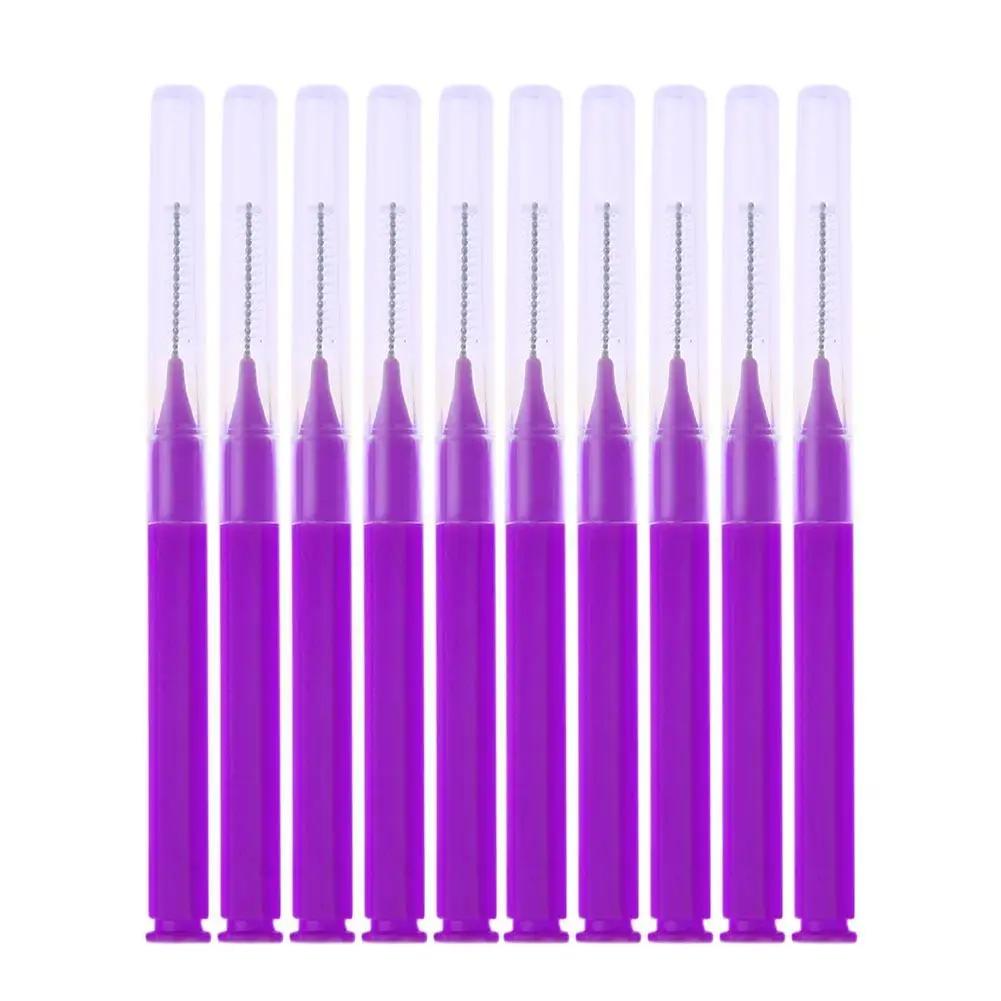 8/30PC Soft Interdental Brush Oral Hygiene Tooth Flossing Tooth Pick Interdental Cleaners Dental Brush Tooth Floss Cleaning Tool