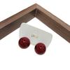 Elegant Pearl Stud Earrings Women's Fashionable Jewelry Geometric Design Luxury Feelings Fashion Commute