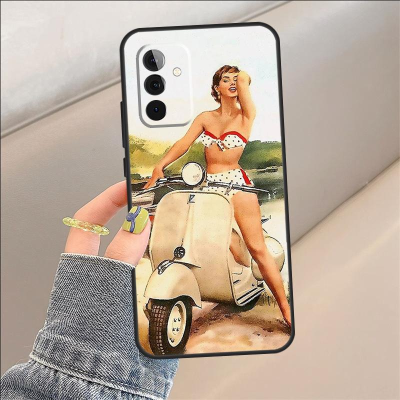 Cars Classic Retro Case For Samsung Galaxy A56 A16 A15 A22 A52 A32 A54 A14 A26 A36 A55 A35 A05 A06 A53 A33 A13