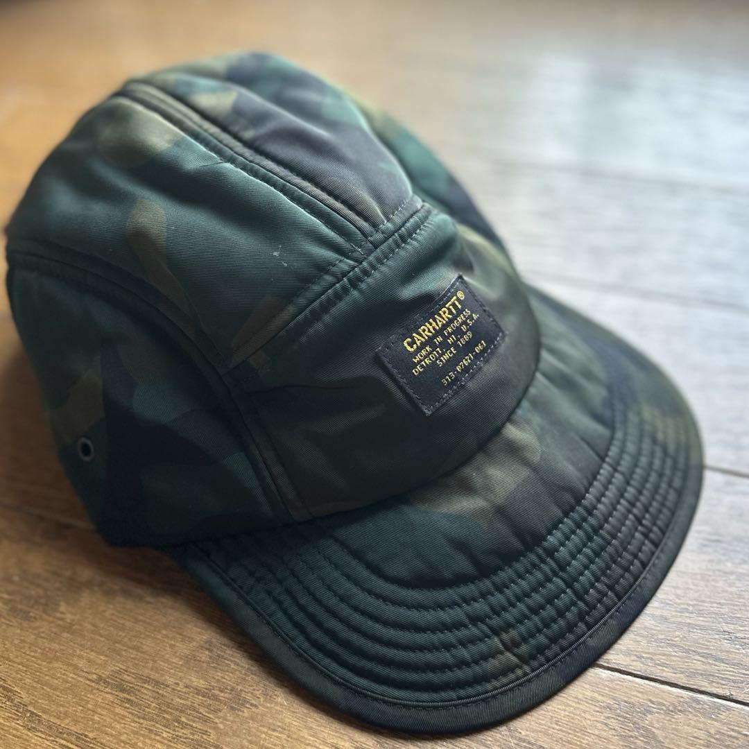 

[USED] Carhartt Camouflage Jet Cap with Carhartt Pad