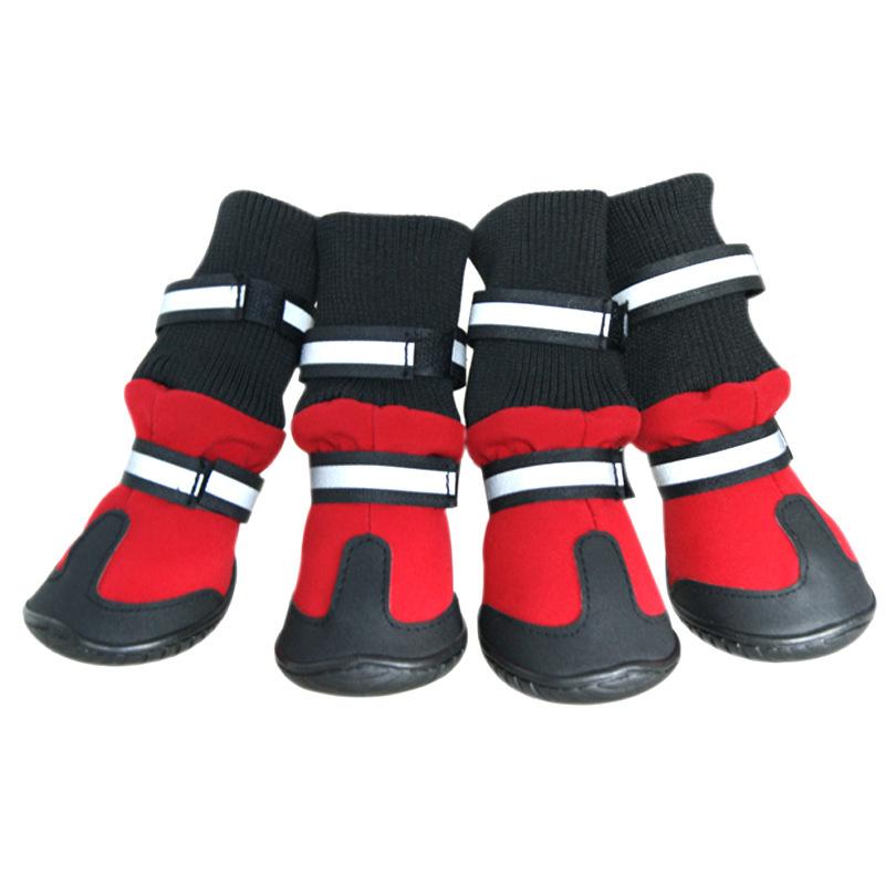 Gaobang pet dog shoes, dog waterproof shoes, teddy rain shoes, waterproof and non-slip shoes rain boots