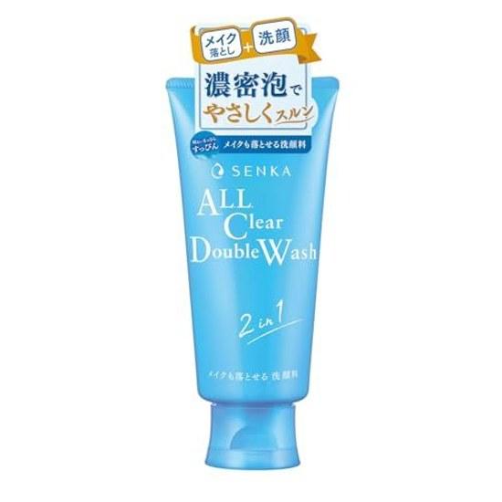 SENKA Cleansing Face Wash That Removes Makeup 120g Pores Dirt Eyelash Extensions No Double Needed