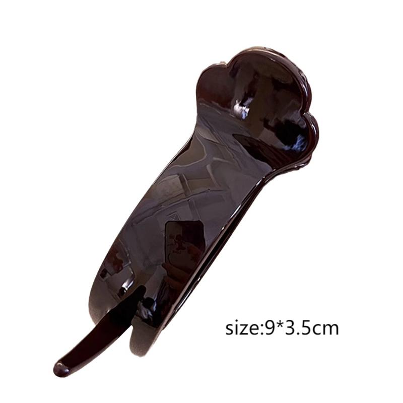 New High Ponytail Hair Clips for Women High End Simple Feel Featuring Back Head Clip Vertical Duckbill Clip Hair Accessory