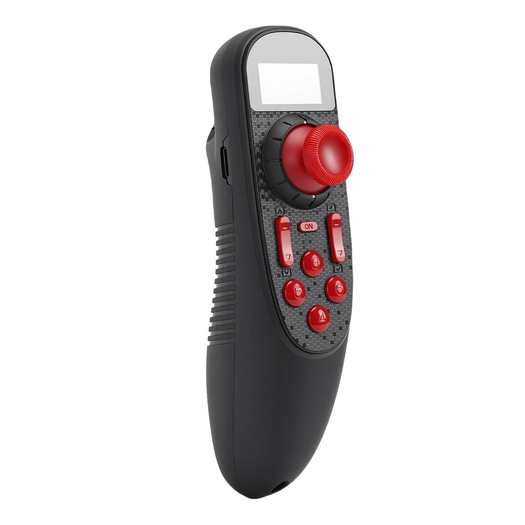 RC Transmitter and Receiver 2.4G 6 Channels Single Hand RC Boat Remote Controller with Joystick Dual Motor
