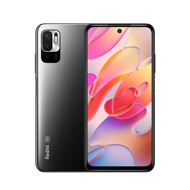 

5G Смартфон Xiaomi Redmi Note 10 128 ГБ 256 ГБ 7 нм Dimensity 700 6,5-дюймовый дисплей 48 МП камера 5000 мАч Мобильные телефоны Глобальная прошивка 8GB 256GB серый