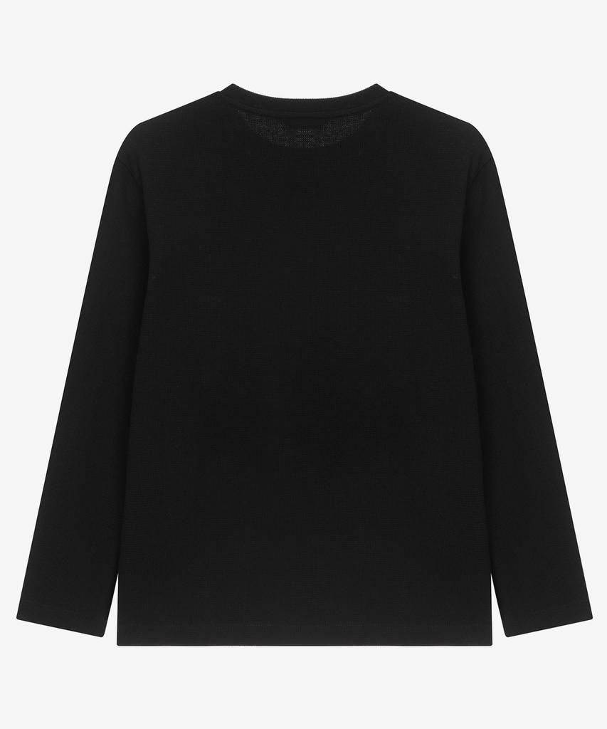 MINDBRIDGE [Warm] Waffle Texture Brushed T-Shirt - 4 Colors