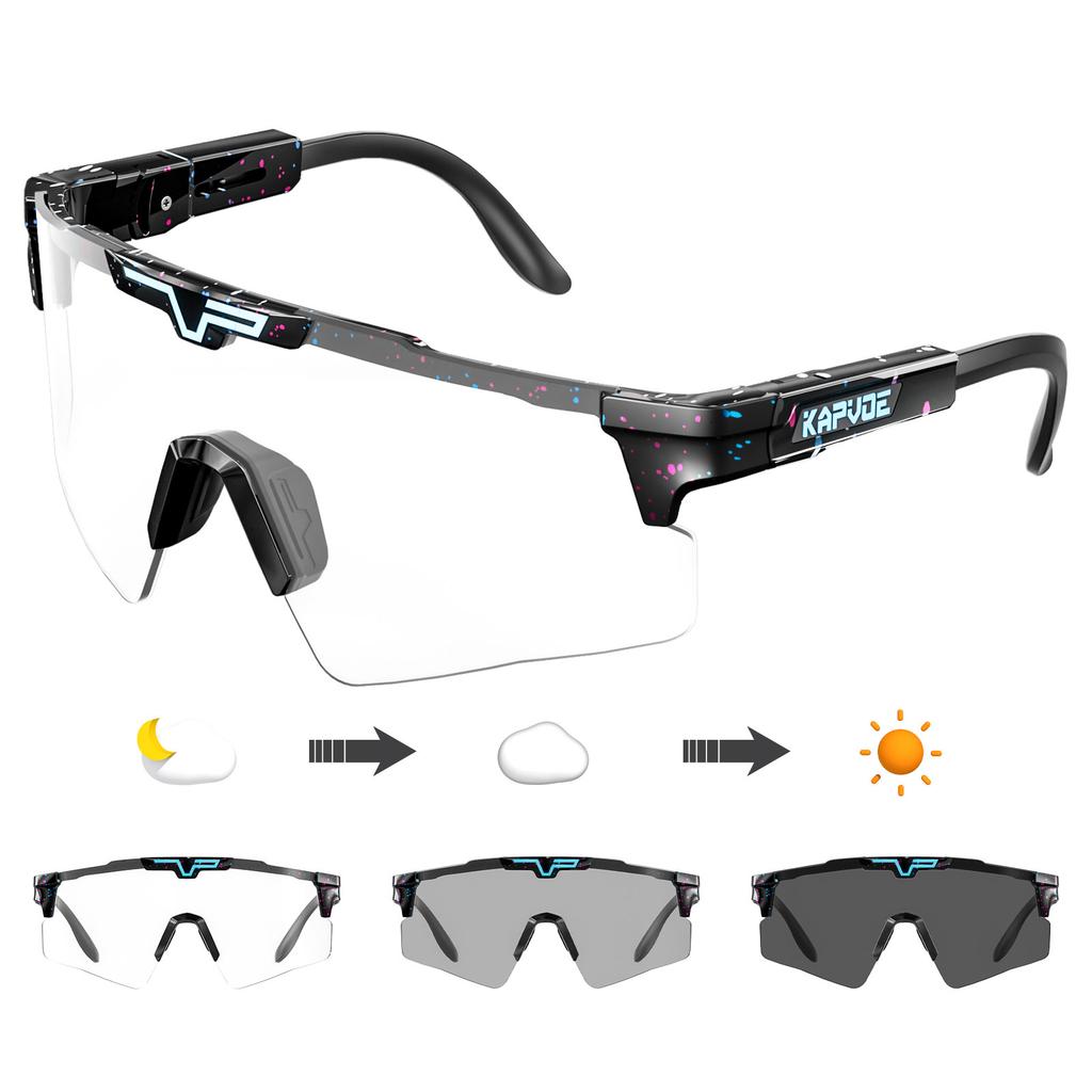 Road Cycling Glasses UV400 MTB Mountain Bike Polarized Fishing Glasses Driving Sunglasses Bicycle Outdoor Sports Eyewear