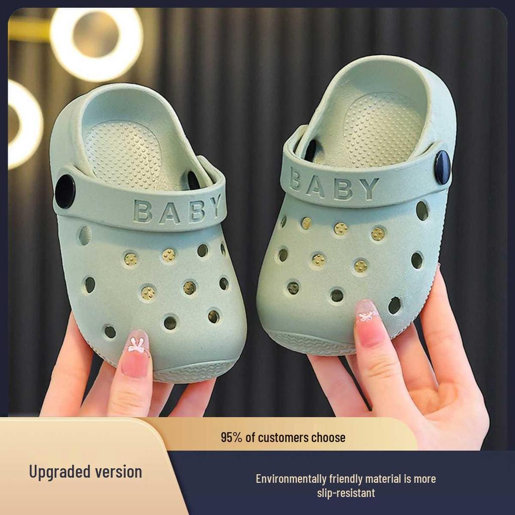 Sommer-Clogs für Kinder: Zwei Tragemöglichkeiten, rutschfest, weiche Sohle Sandalen für Jungen und Mädchen.