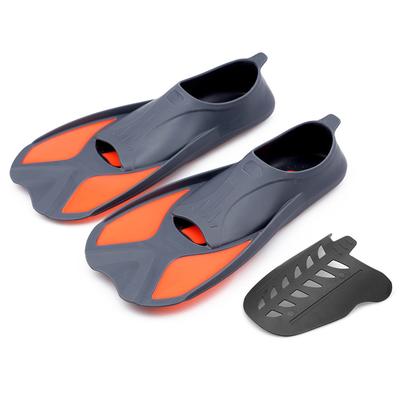 Palmes de natation courtes et légères pour enfants, pour l'entraînement de natation et de plongée en apnée