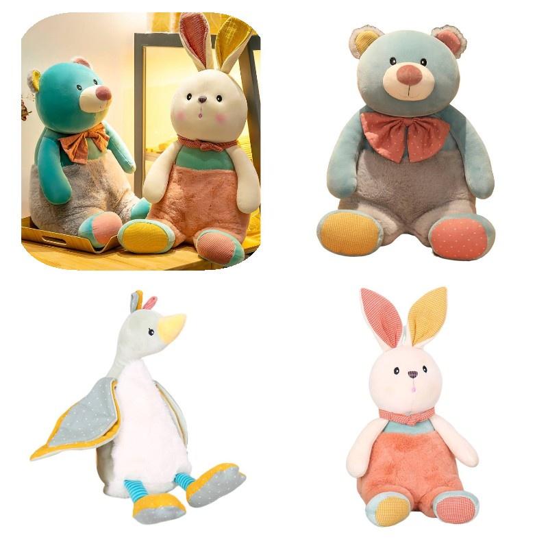 Adorable Animal Plush Toys In Rabbit Goose And Bear Styles