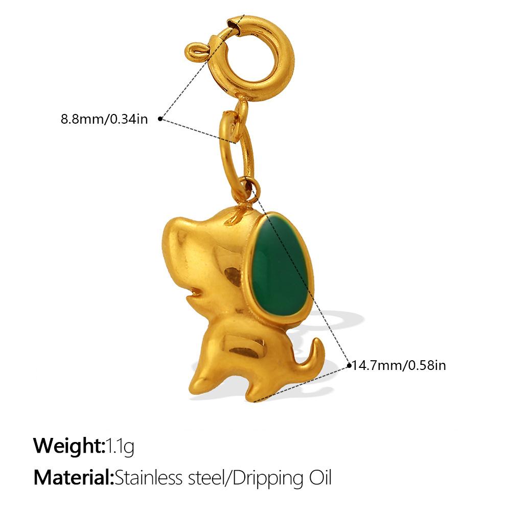 Personalized Fashion Owl Flying Pig Animal Series Jewelry Buckle Pendant Diy Jewelry Accessories