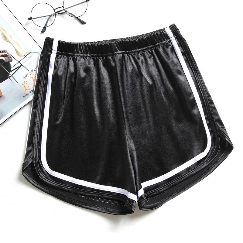 Shorts Dam Sommar Dam Ny Stil Europa och USA Mode Allt Smidigt Elastiskt Rörelse