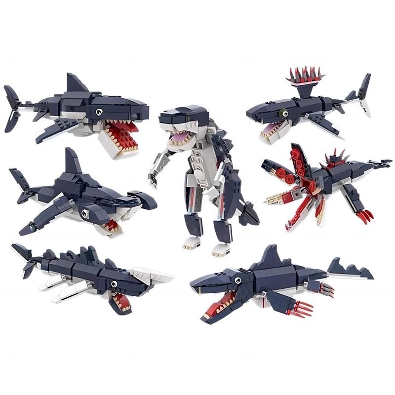 Bricklink Fikirler Subnautica Derinlerin Canavarları 31088 Deniz Aç Kurt Dünya Yaratıcı Yapı Blokları Çocuk Oyuncakları Noel Hediyesi