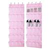 Mesh Cloth Shoes Sorting Storage Hanging Bag Over The Door Sundries Organizer Shoes Slippers Holder Bag