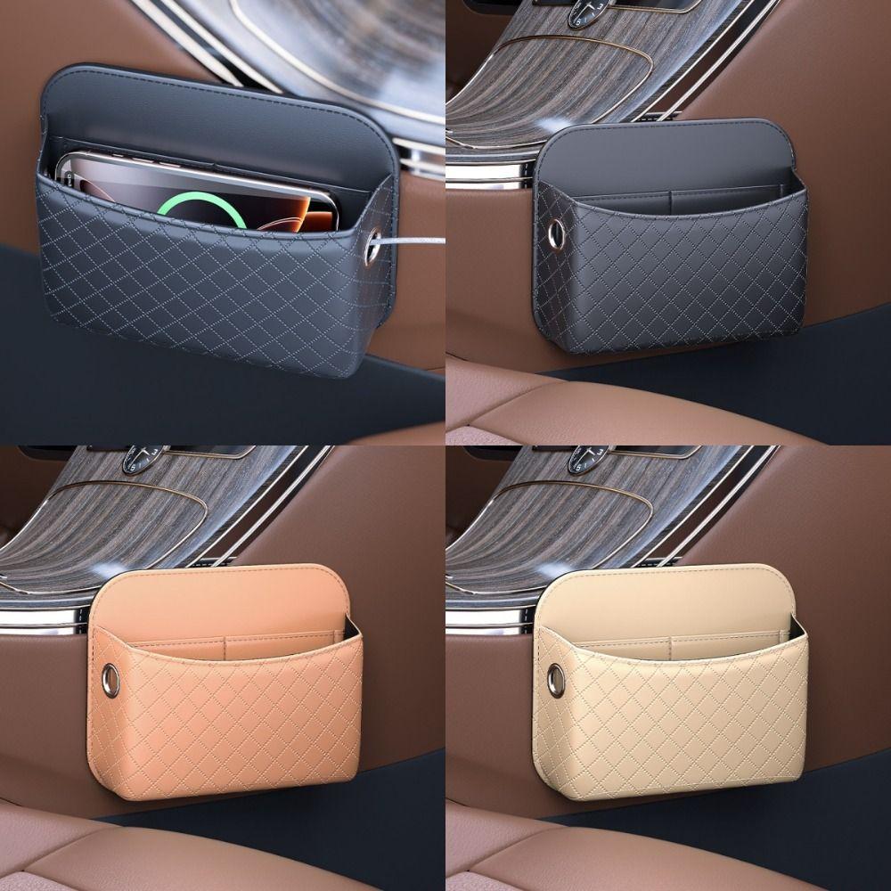 Multifunctional Seat Back Storage Pocket Car Storage Bag for Phone Keys Glasses Stowing