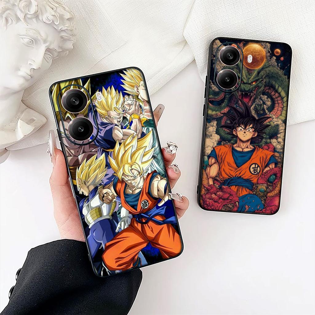 Anime Super Dragons Goku Balls Phone Case for Samsung Galaxy S25 Edge S24 S23 FE Plus Ultra A16 A15 A55 A57 5G Protective Cover