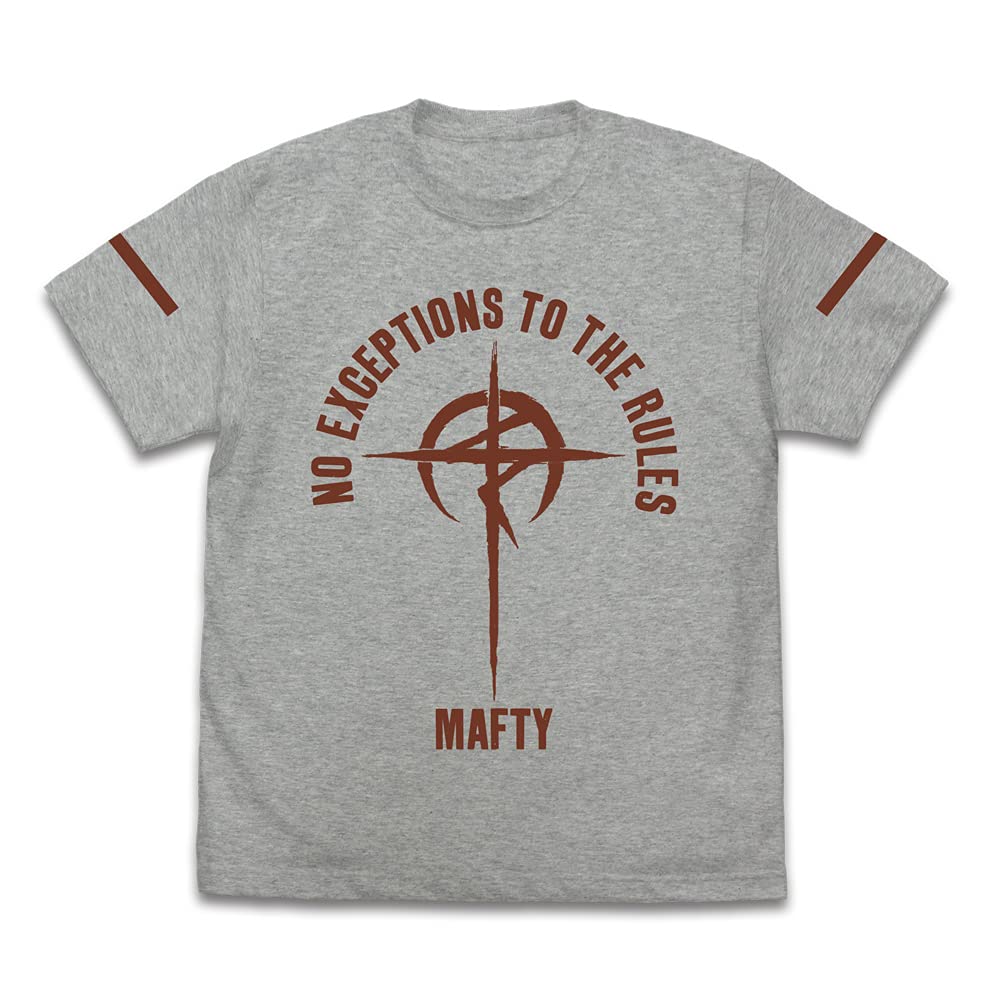 COSPA Mobile Suit Gundam Hathaway Flash Mugathi Slogan T-Shirt MIX Gray Size L