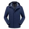 3-in-1 Down Jacket Men's White Duck Down Two-piece Women's Set Full Heat-sealed Outdoor Cold-proof Jacket