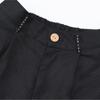 Johnature Frau Herbst Lose Vintage Einfarbig Gerade Bein Hosen Waschen Chinesischen Stil Casual Retro Hosen