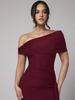 Elegant Long Solid Color Women's Dress - New Style 2026